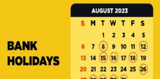 ഓണം ഷോപ്പിങ്ങിൽ ഇടപാടുകൾ മറക്കല്ലേ! നാളെ മുതൽ അഞ്ചു ദിവസം ബാങ്ക് അവധി Bank-Holidays-2023