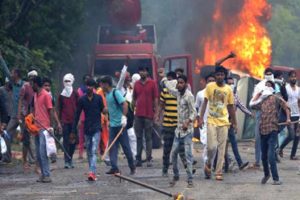 Massive conflict in Haryana