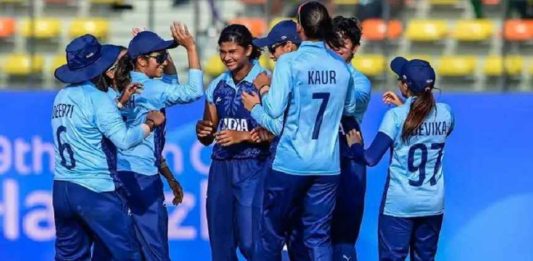 Asian Games; Gold for India in women's cricket