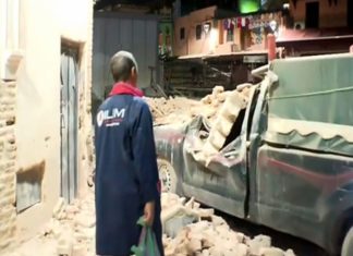 earthquake in Morocco