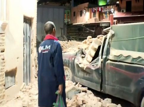 earthquake in Morocco