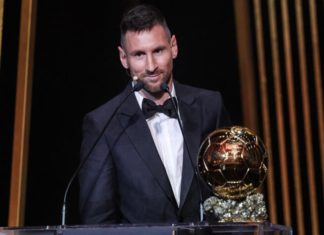 മെസിയല്ലാതെ പിന്നെയാര്! ബലോൻ ദ് ഓർ പുരസ്കാര തിളക്കത്തിൽ ഫുട്ബോൾ ഇതിഹാസം Ballon d'Or award-Lionel Messi