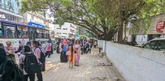 Bus shelter stolen in Bengaluru