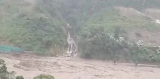 Flood in Sikkim