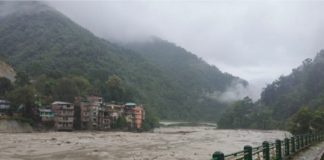 Flash flood in Sikkim 23 Soldiers Missing