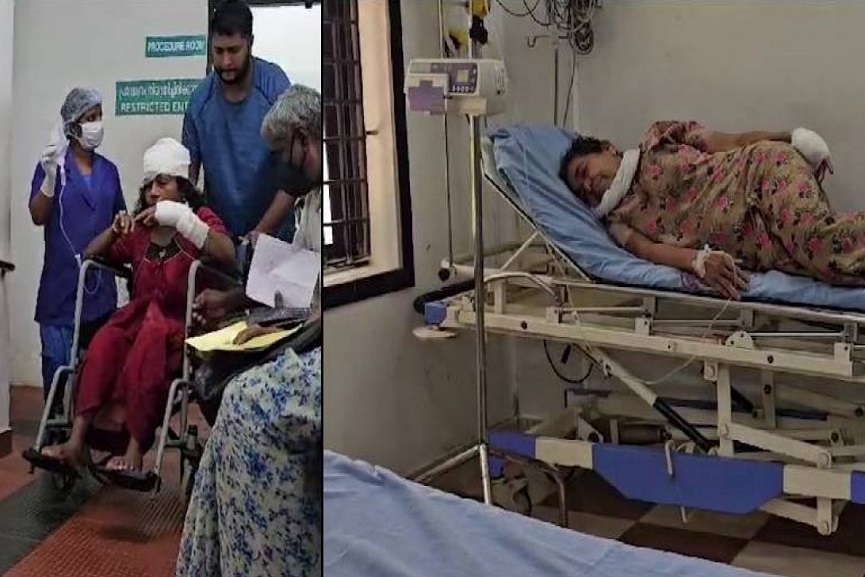 Man attack his wife and mother in low Man attack his wife and mother in low