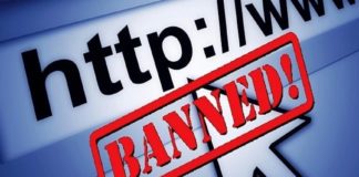 The Center has banned more than 100 Chinese websites