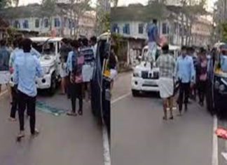 polise jeep attack chalakkudi
