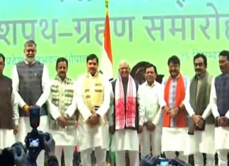 മധ്യപ്രദേശിൽ പുതിയ മന്ത്രിസഭ അധികാരത്തിൽ; അഞ്ചുപേർ വനിതകൾ Madhya Pradesh new cabinet