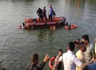 ഗുജറാത്തിൽ ബോട്ട് മറിഞ്ഞു വൻ ദുരന്തം; 15 മരണം- രക്ഷാപ്രവർത്തനം തുടരുന്നു Boat overturned in Gujarat