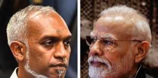 Mohamed Muizzu and Narendra Modi