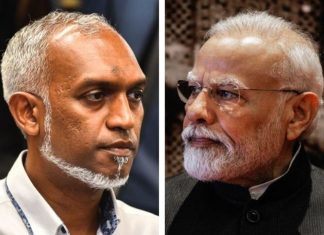Mohamed Muizzu and Narendra Modi
