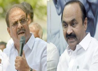 k sudhakaran and vd satheesan