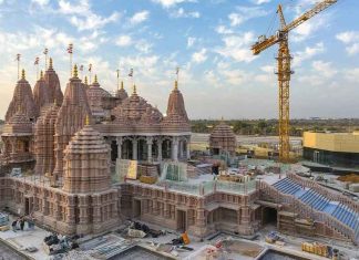 യുഎഇയിലെ ക്ഷേത്രം 14ന് പ്രധാനമന്ത്രി ഉൽഘാടനം ചെയ്യും Abu Dhabi First Hindu Temple