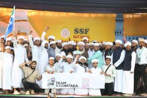 The Karnataka team _ SSF National Sahithyolsav