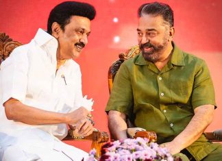 Kamal haasan and MK Stalin