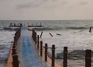 ഫ്ളോട്ടിംഗ് ബ്രിഡ്ജ് അപകടം; ടൂറിസം സെക്രട്ടറി ഇന്ന് റിപ്പോർട് നൽകിയേക്കും Varkala Floating Bridge Accident