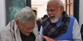 yachuri-invited-modi-to-see-the-chicken-curry-in-prasadam