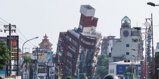 Earthquake in Taiwan