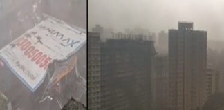 Dust Storm in Mumbai