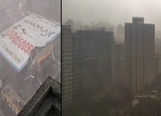 Dust Storm in Mumbai