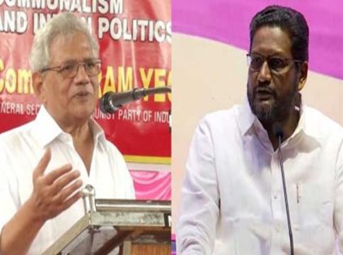 Sitaram Yechury and G Devarajan123