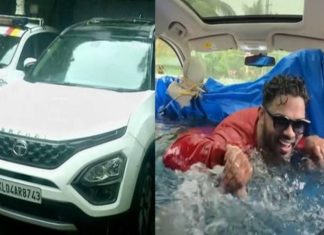 കാറിൽ നീന്തൽക്കുളം; മോട്ടോർ വാഹനവകുപ്പ് ഹൈക്കോടതിയിൽ റിപ്പോർട് സമർപ്പിച്ചു sanju techy