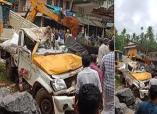 കൂടരഞ്ഞിയിൽ നിയന്ത്രണംവിട്ട പിക്കപ്പ് കടയിലേക്ക് ഇടിച്ചു കയറി രണ്ടുമരണം road accident