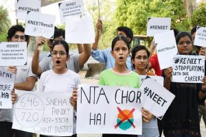 exam controversy students strike