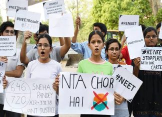 exam controversy students strike