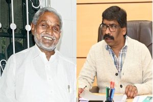 Champai Soren and Hemant Soren