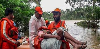 Heavy rain in Kerala Train services suspended