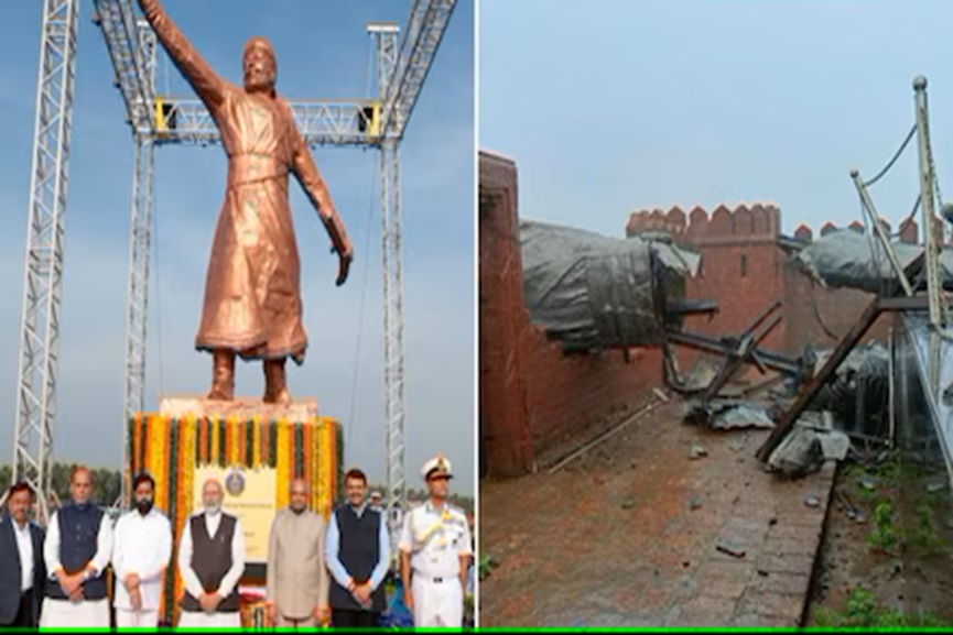 Shivaji Statue Collapse Shivaji Statue Collapse