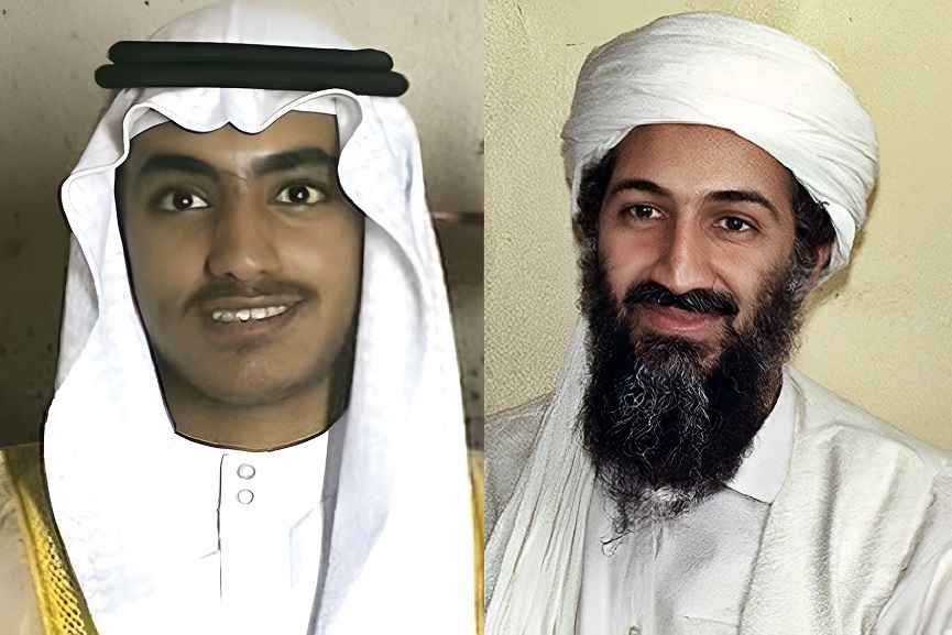 Hamza bin Laden and Osama bin Laden Hamza bin Laden and Osama bin Laden