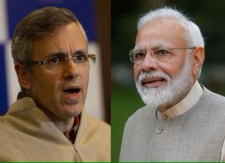 Omar Abdullah and narendra modi