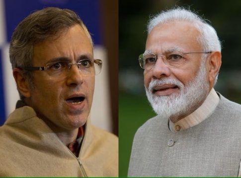 Omar Abdullah and narendra modi