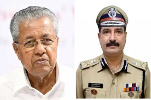 chief minister pinarayi vijayan and dgp
