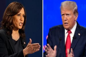 kamala harris and donald trump