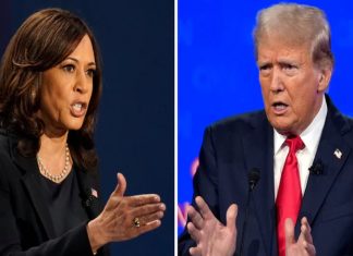 kamala harris and donald trump