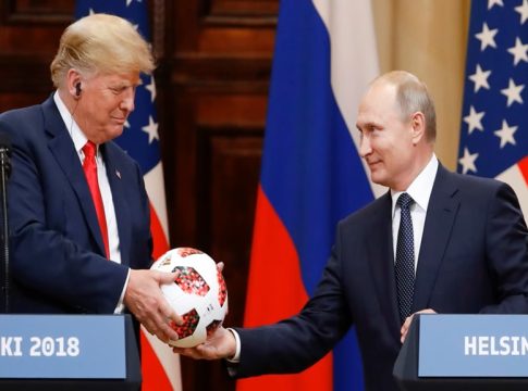 Vladimir Putin and donald trump