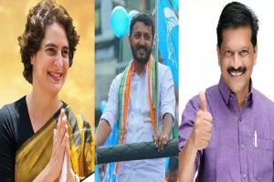 priyanka gandi, rahul mamkoottathil, ur pradeep