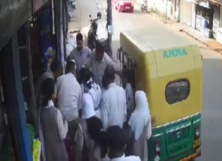 റോഡിൽ കുഴഞ്ഞുവീണ യുവതിക്ക് രക്ഷകരായി ആറാം ക്ളാസ് വിദ്യാർഥിനികൾ kannur news