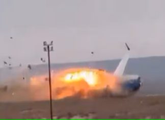 Azerbaijan Airlines Flight Crashes Near Aktau Airport