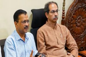 Aravind Kejrival and Uddav Thackeray