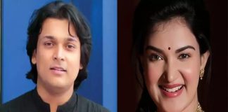 Rahul Eshwar and Honey Rose