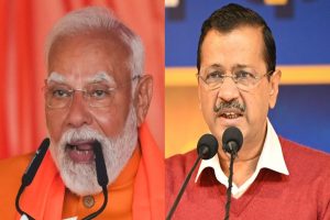 modi and kejriwal