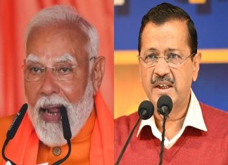 modi and kejriwal