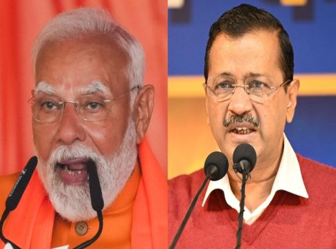 modi and kejriwal