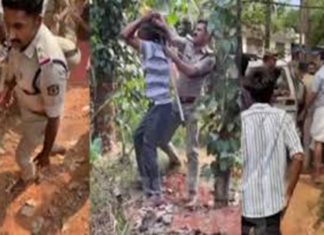 ടവർ നിർമാണത്തിനെതിരെ പ്രതിഷേധം; യുവാവിന്റെ ആത്മഹത്യാ ശ്രമം, തടഞ്ഞ് പോലീസ് anti tower protest