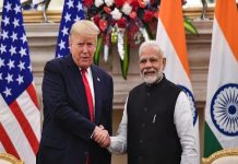 Donald Trump and PM Modi Meetting